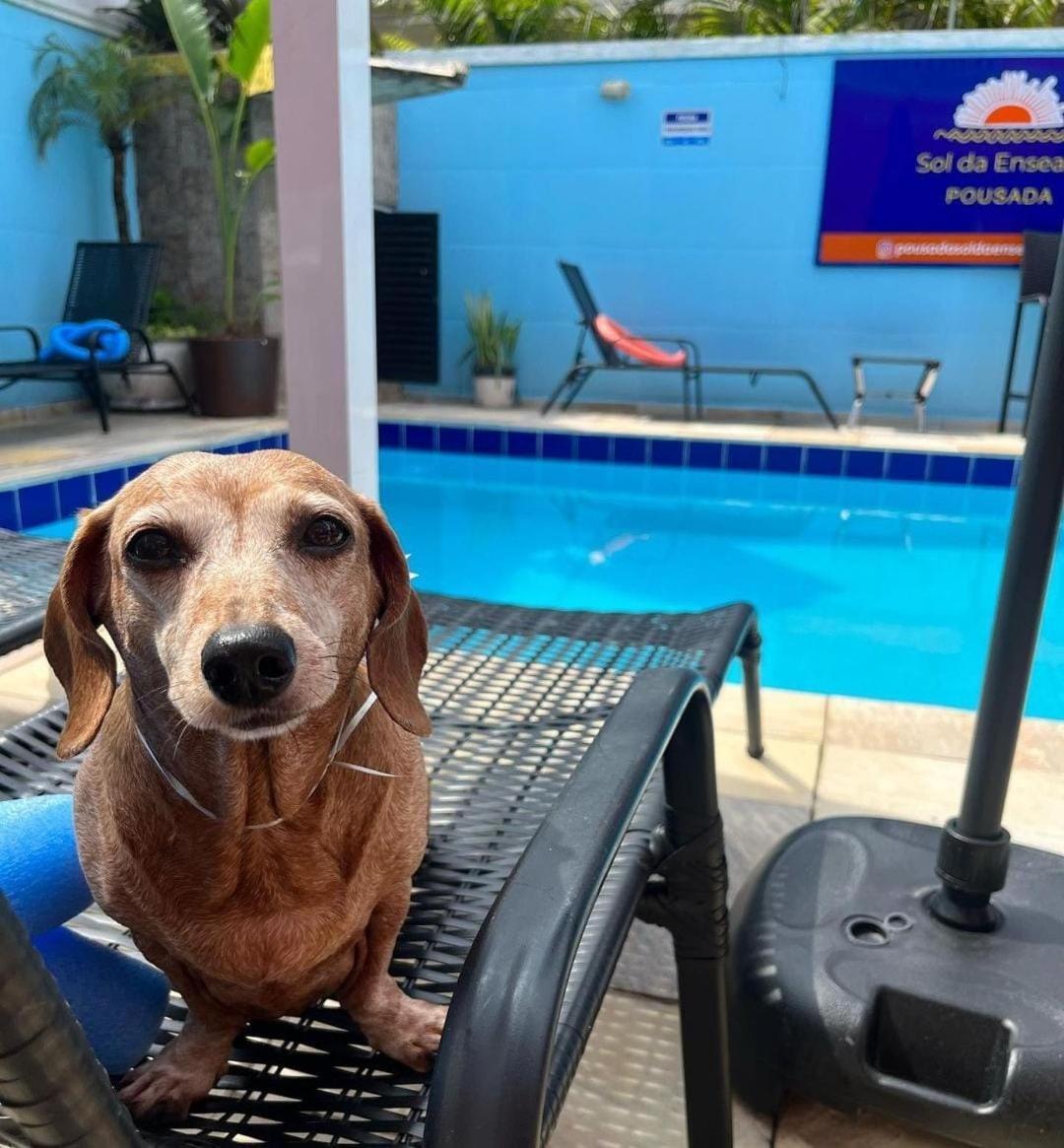 Pousada Sol Da Enseada Guaruja Inn - Piscina Aquecida Bagian luar foto